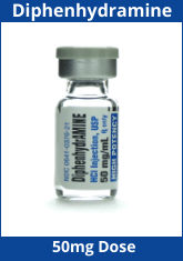 Benadryl for reaction to meds