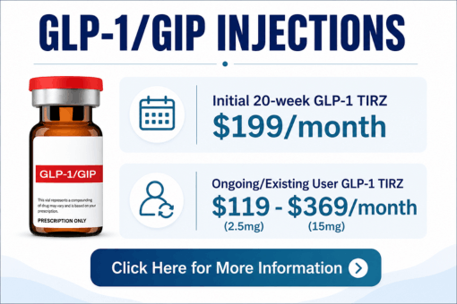 GLP-1/GIP Tirz pricing