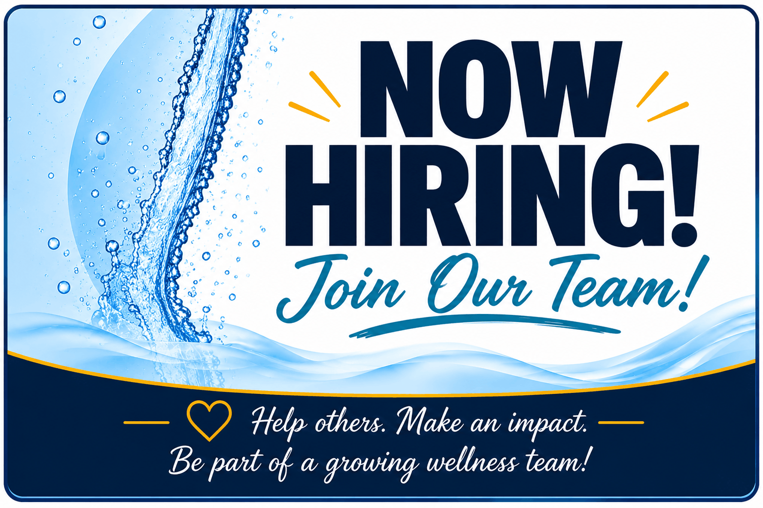 Now Hiring